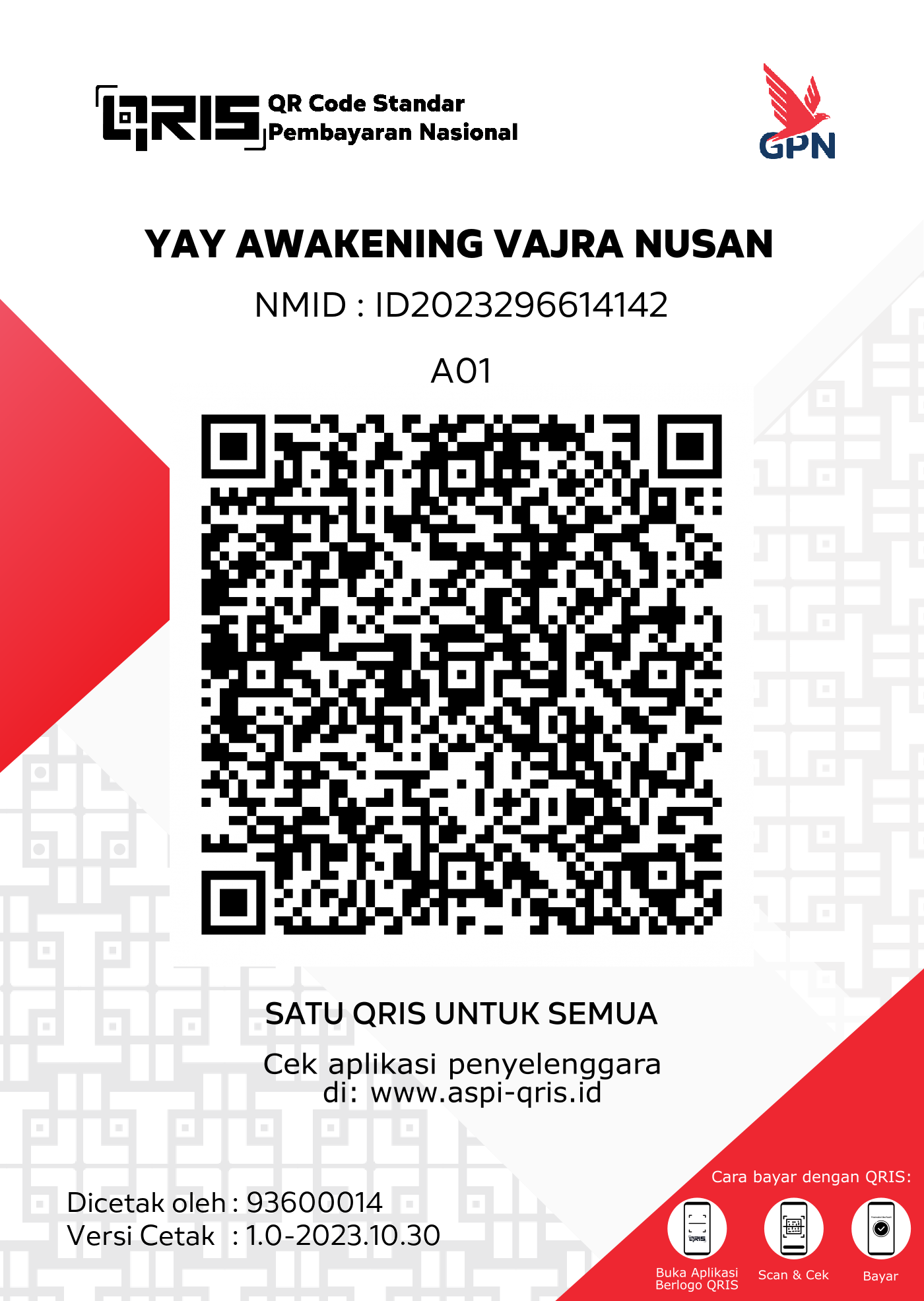 QRIS Payment Code